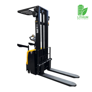 LITIO 1500 Kgs / 3.5 metros Apilador Rher Full Eléctrico Hombre a Bordo Base Angosta